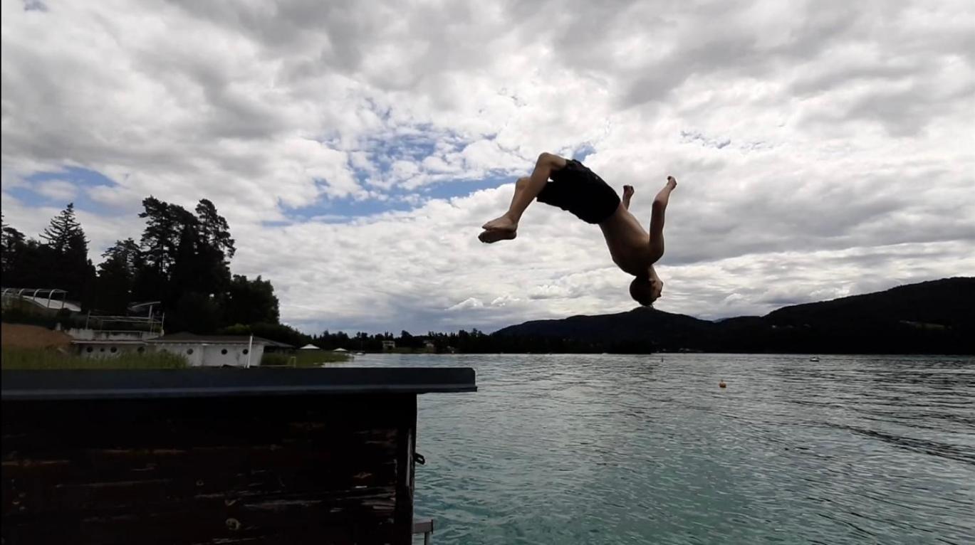 Seehaus Hochauer Direkter Seezugang Woerthersee Apartment Portschach am Worthersee Bagian luar foto